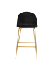 ebuy24 Barhocker Lausanne Schwarz 2er Set
