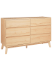 Beliani Kommode SARDIS in Braun - (W) 120 x (H) 75 x (L) 40 cm