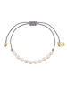 Glanzstücke München Armband aus Edelstahl mit Süßwasser-Zuchtperle in gelbgold