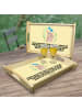 Mr. & Mrs. Panda tablett aus holz Hase Blume mit Spruch in Gelb Pastell
