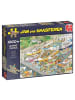 Jumbo Jan van Haasteren - Die Schleuse - 1000 Teile Puzzle