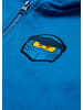 LEGO wear Langärmeliger Reissverschluss Hoodie LWSCOUT 104 in Middle Blue