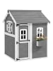 Outsunny Kinderspielhaus in Grau 110L x 104,5B x 137H cm