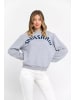 Trussardi Grau Baumwolle Damen Sweatshirt