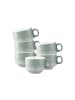 Seltmann Weiden 6er Set Espressotassen mit Henkel Sento Home in 80 ml in Aura mint
