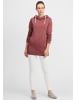 Oxmo Hoodie OXVicky Sweat Hoodie Long in Rot