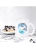 Mr. & Mrs. Panda Teetasse Walfisch Thunfisch ohne Spruch in Transparent