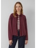 s.Oliver Sweatshirt Jacke in 3902_bordeaux