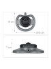 relaxdays Rasensprenger "8 Beregnungsflächen" in Grau/ Schwarz