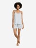 Hanro Shorty Natural Elegance in watery blue melange