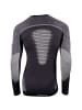 UYN M CASHMERE SHINY 2.0 UW SHIRT LONG SLEEVE ROUND NECK in Grau