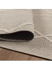 KADIMA DESIGN Teppich Outdoor Waschbar Boho CORTINA Strapazierfähig OEKO-TEX Balkon in Beige