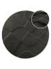 Wecon Home Badteppich Davie in anthrazit grau