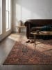 KADIMA DESIGN Teppich Flachgewebe Pflegeleicht HURST Orientalisch Medallion Muster in Rot