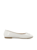 Bianco Ballerinas in OffWhitePatent