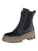 Paul Green Stiefelette in Schwarz/Braun