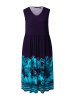 Ulla Popken Jerseykleid in tintenblau