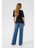 Kaffe T-Shirt kurzarm KAcarla Slim fit in Black Deep