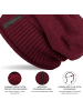 styleBREAKER Feinstrick Beanie Mütze in Hellbraun