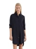 Marc O'Polo Satin-Hemdblusenkleid regular in Dark blue