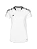 adidas Performance Trainingsshirt Tiro 21 in weiß / schwarz