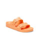 Birkenstock Damen Pantoletten Arizona EVA Papaya in Gelb