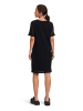 CARTOON Casual-Kleid mit Rundhalsausschnitt in Schwarz