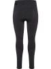 Hummel Hummel Leggings Hmlte Training Damen Atmungsaktiv Feuchtigkeitsabsorbierenden Nahtlosen in BLACK MELANGE