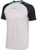 Hummel T-Shirt Hmlblaze Herren in VAPOROUS GRAY/POOL BLUE