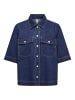 ONLY Jeanshemd in Dark Blue Denim