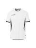 uhlsport  Trainings-T-Shirt Equipe 29 in weiß/steingrau/schwarz