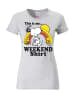 Logoshirt T-Shirt Peanuts - Snoopy & Woodstock - Weekend in grau-meliert