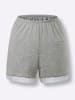 WITT WEIDEN Shorts in grau-meliert