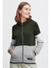 Oxmo Kapuzensweatjacke OXOmanna in Grün