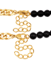 Steel_Art Schmuckset Frauen mit Armband und Halskette Set Vanez goldfarben in goldfarben