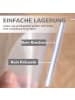HOMCOM Bodenschutzmatte in Transparent 90L x 120B x 1,5H cm