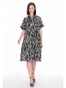 usha BLACK LABEL Women Dress in black offwhite