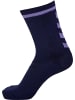 Hummel Hummel Socks Elite Indoor Multisport Unisex Erwachsene Atmungsaktiv Feuchtigkeitsabsorbierenden in MARINE/PAISLEY PURPLE