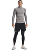 Under Armour Longsleeve "ColdGear Compression Mock" in Grau