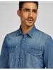 HECHTER PARIS Hemd in steel blue