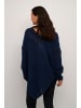 Cream Poncho CRHoliday Loose fit in Total Eclipse