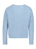 CARTOON Strick-Cardigan mit Rundhalsausschnitt in Light Blue Melange