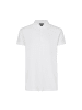 IDENTITY Polo Shirt stretch in Weiss