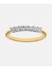 Diamant L'éternel Eternity-Ring aus 750 Gelbgold mit 0.33 Karat Diamant