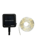 MARELIDA Solar Lichtschlauch 200LED 8 Funktionen in transparent - L: 9,95m