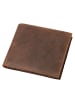 Alassio Geldbörse Leder 12 cm braun