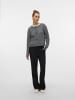 Vero Moda Strickjacke in Medium Grey Melange