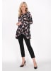 Usha Women Blouse in black multicolor