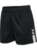 Hummel Hummel Shorts Hmlactive Multisport Damen Atmungsaktiv Feuchtigkeitsabsorbierenden in BLACK/WHITE