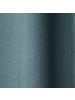 Atmosphera Créateur d'intérieur Panama-Vorhang, Entenblau in Blau, 140 x 260 cm